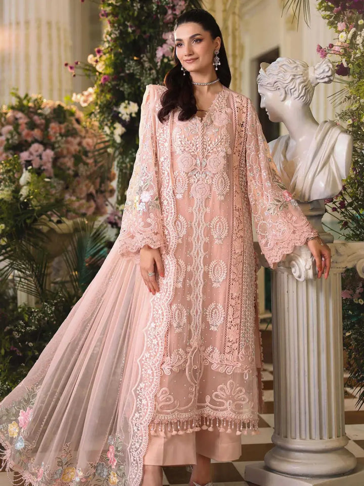 Maria B Embroidered Chiffon Suit