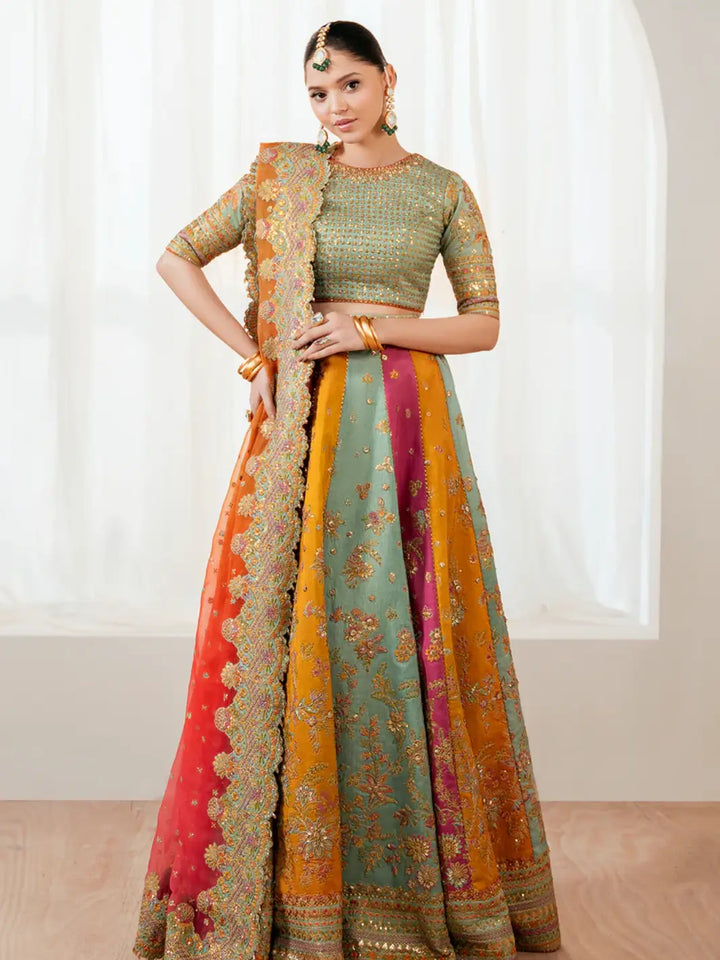 EMBROIDERED SILK SF-4036