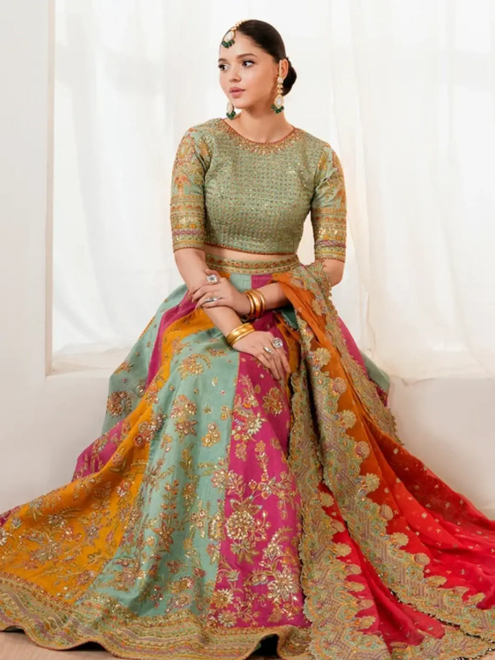 EMBROIDERED SILK SF-4036