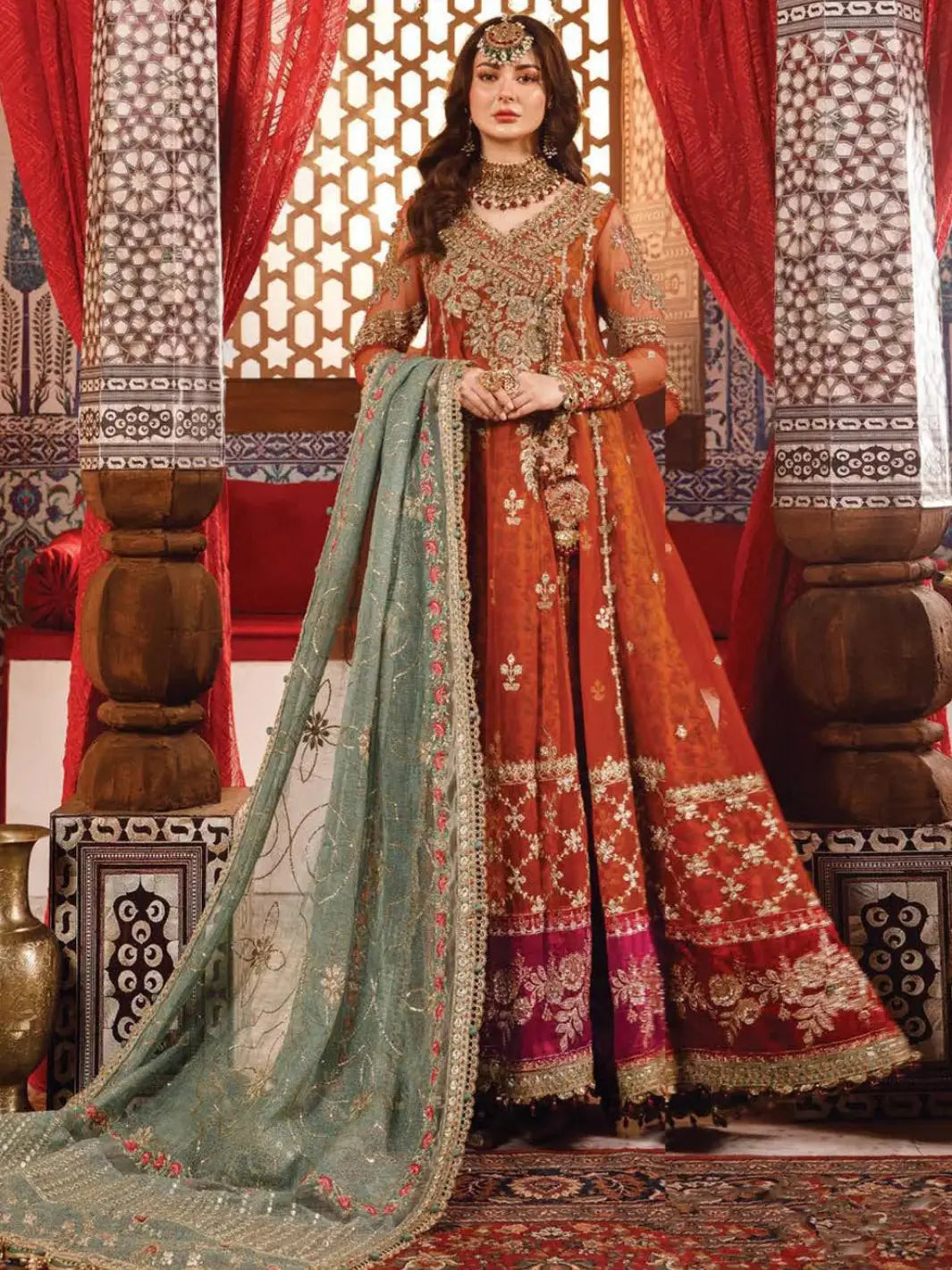 Maria B Embroidered Wedding Edition