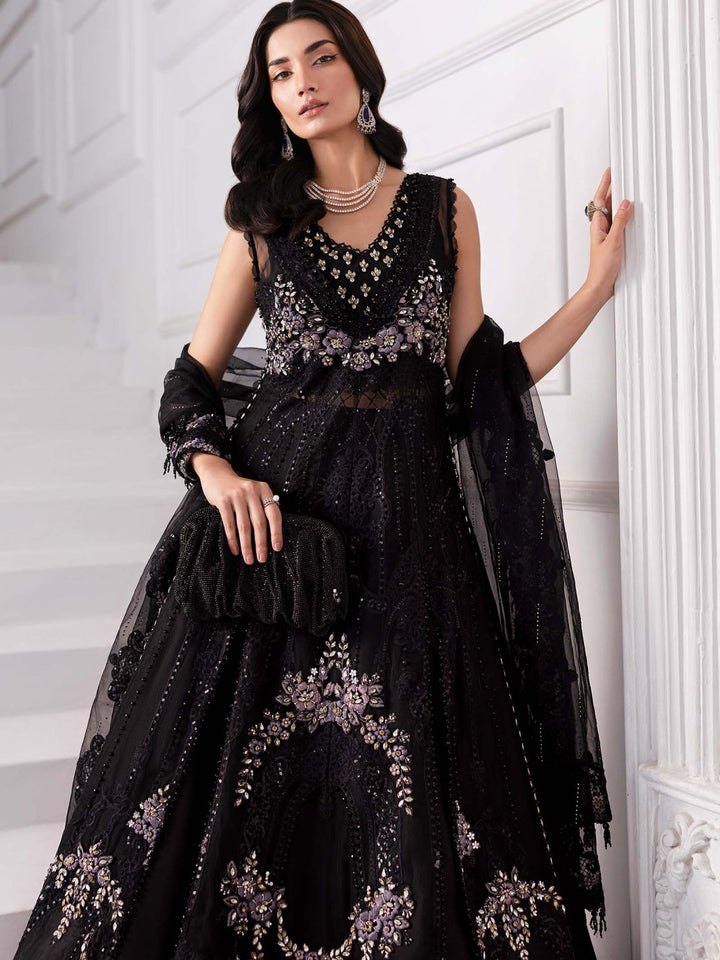 Embroidered organza Suit  Maria b