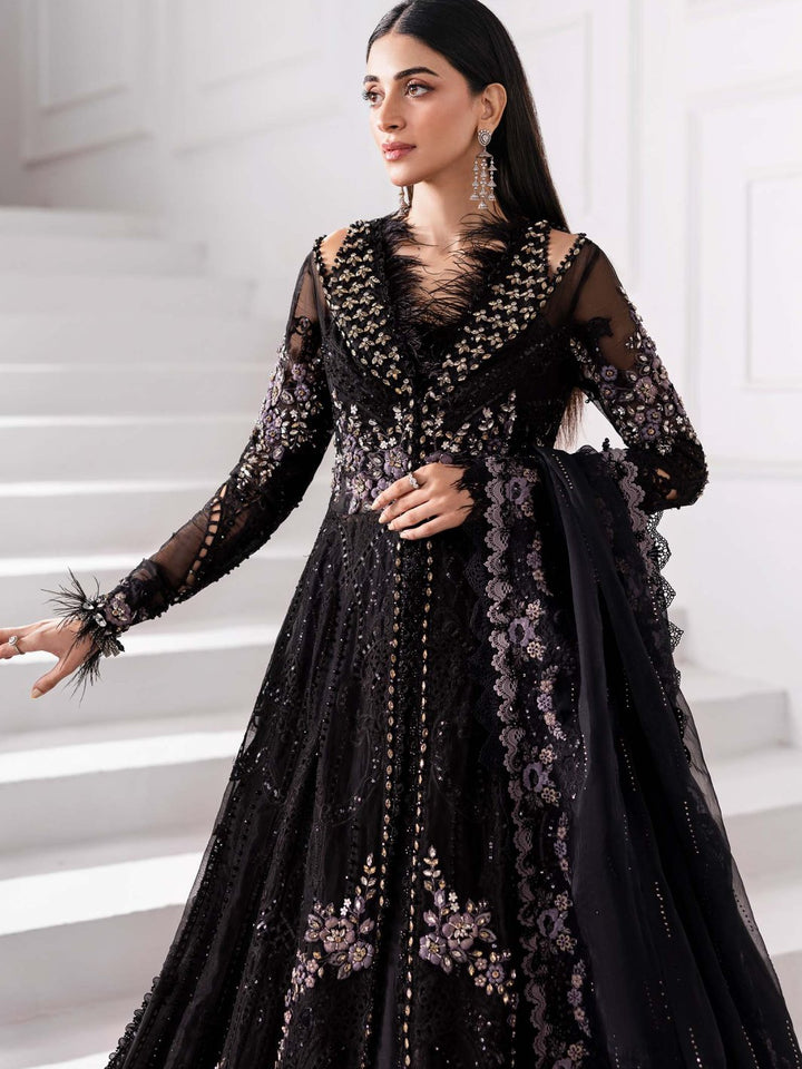 Embroidered organza Suit  Maria b