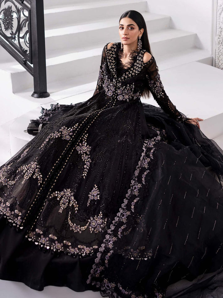 Embroidered organza Suit  Maria b