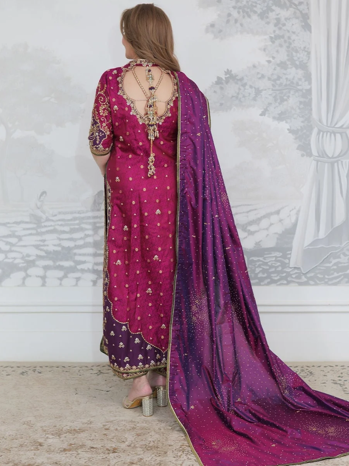 Bita Magenta Kurta