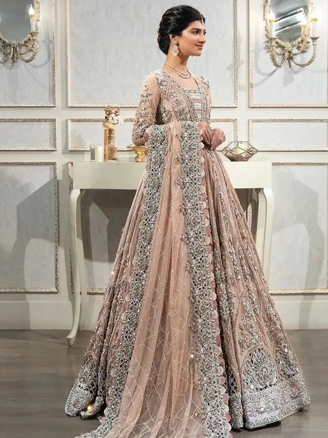 Bridal Lehnga Hand Embellished