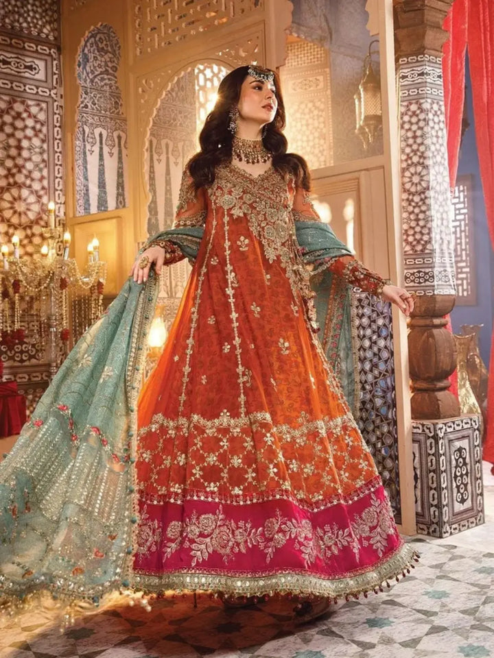 Maria B Embroidered Wedding Edition