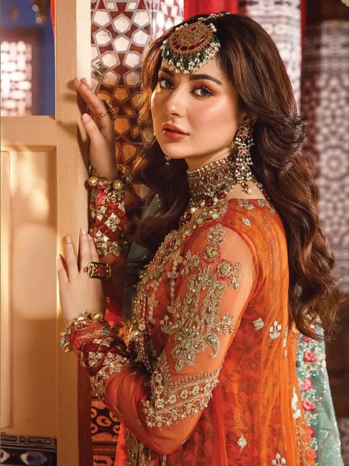 Maria B Embroidered Wedding Edition