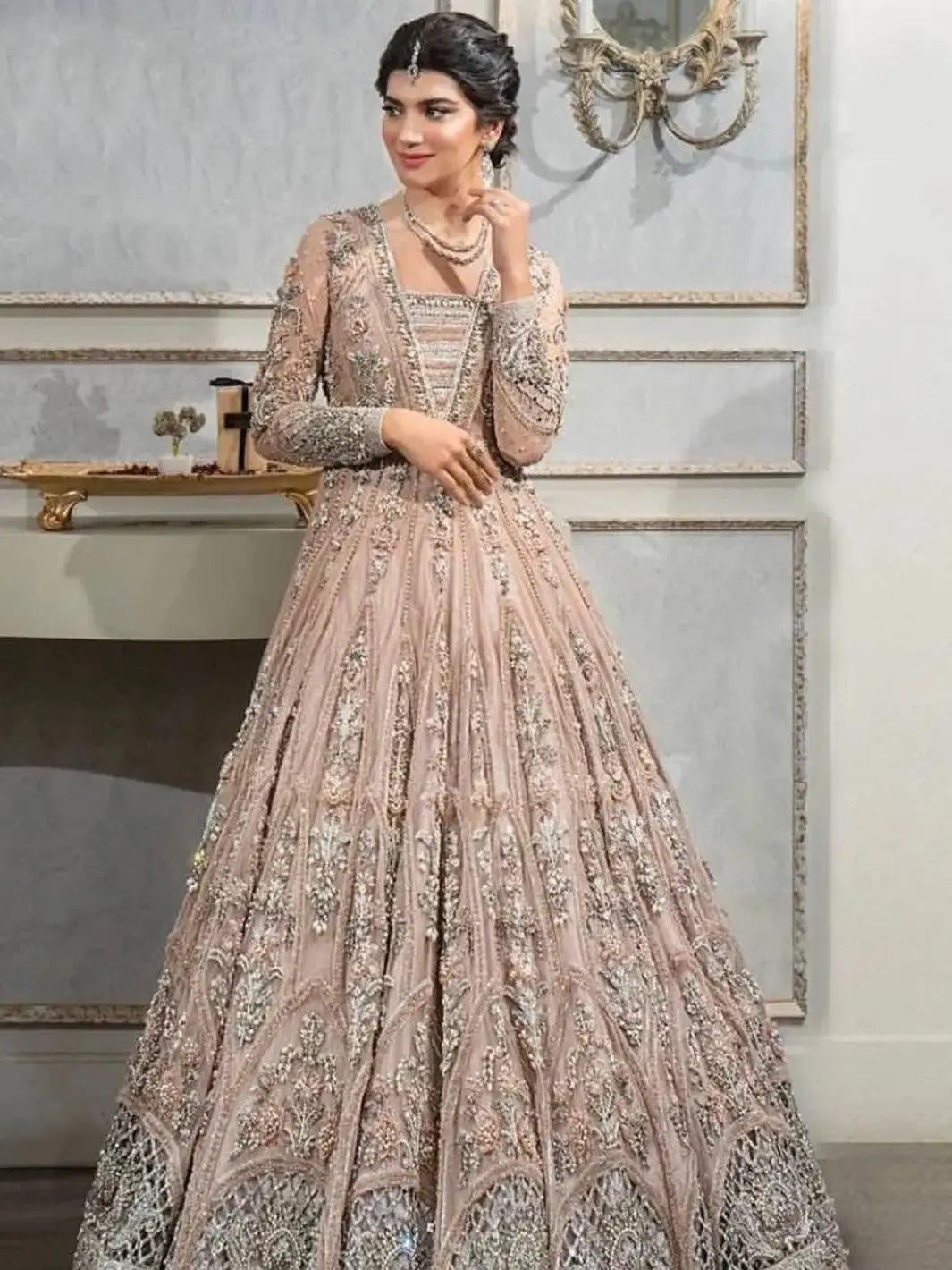 Bridal Lehnga Hand Embellished